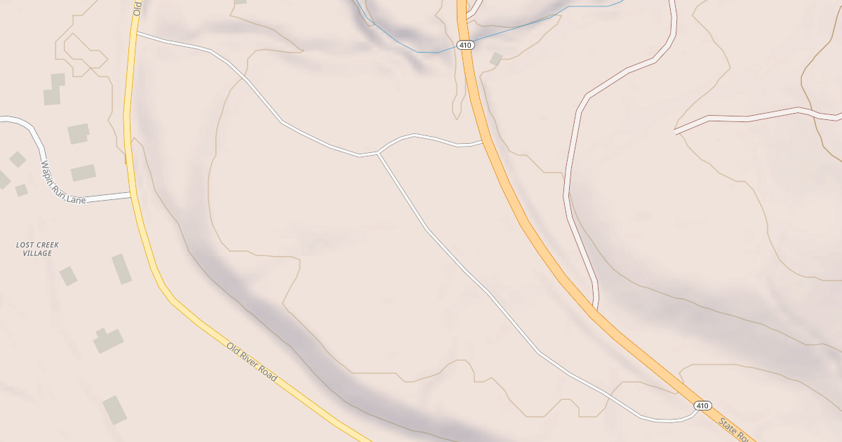 Map preview of GOLD CREEK SUMMER HOMES 2
