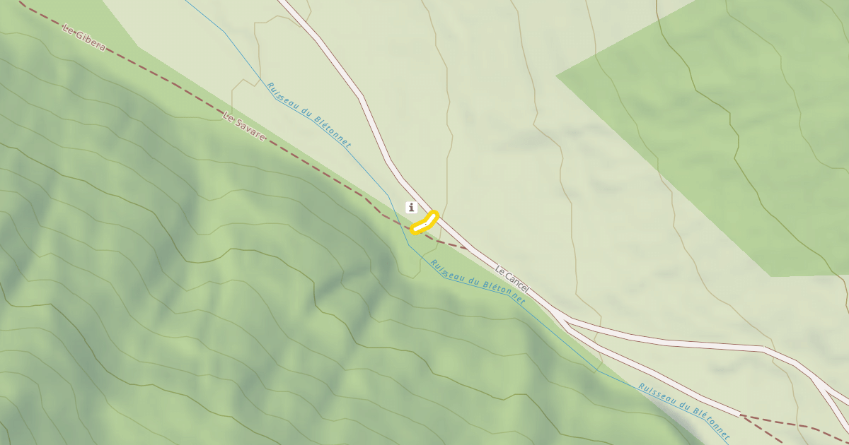 Map preview of Le Savare