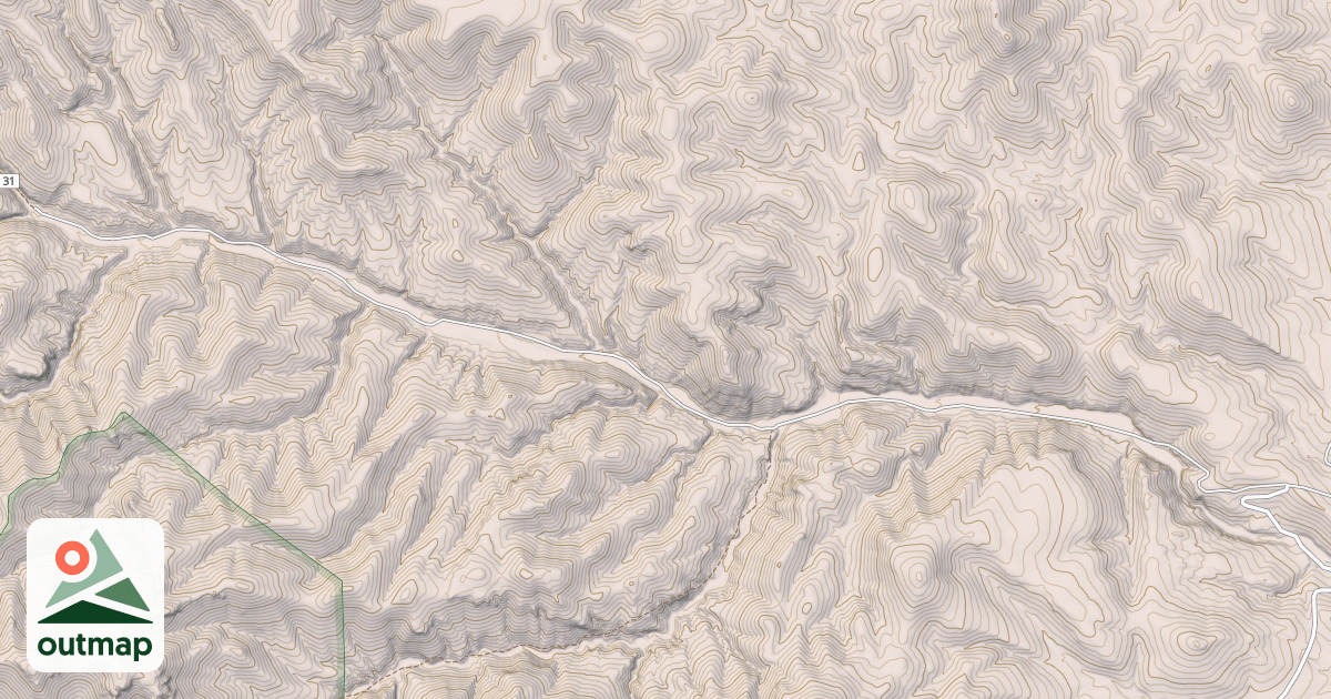 Map of USFS National Forest System Roads {CCE98889-5434-4A6C-939B-192CF14F8484}
