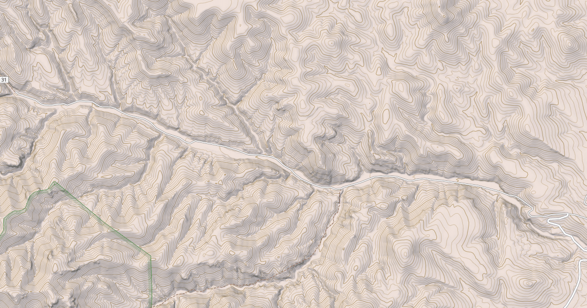 Map preview of USFS National Forest System Roads {CCE98889-5434-4A6C-939B-192CF14F8484}