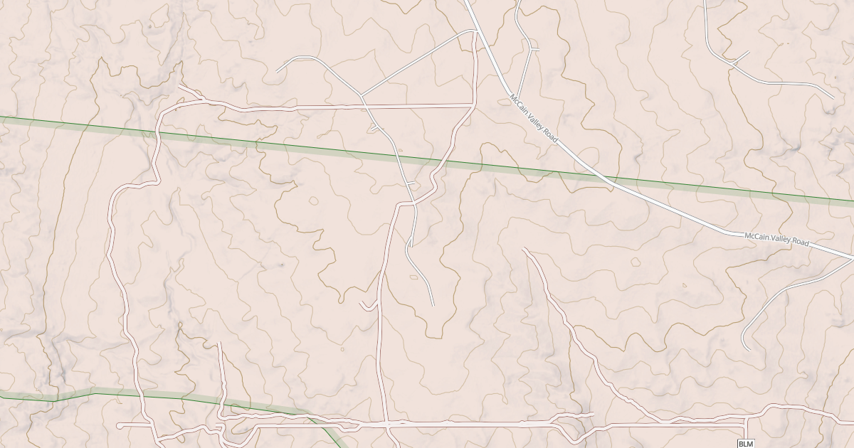 Map preview of BLM National GTLF Public Motorized Roads b375b135-79e8-460d-8811-d1907bf105d9