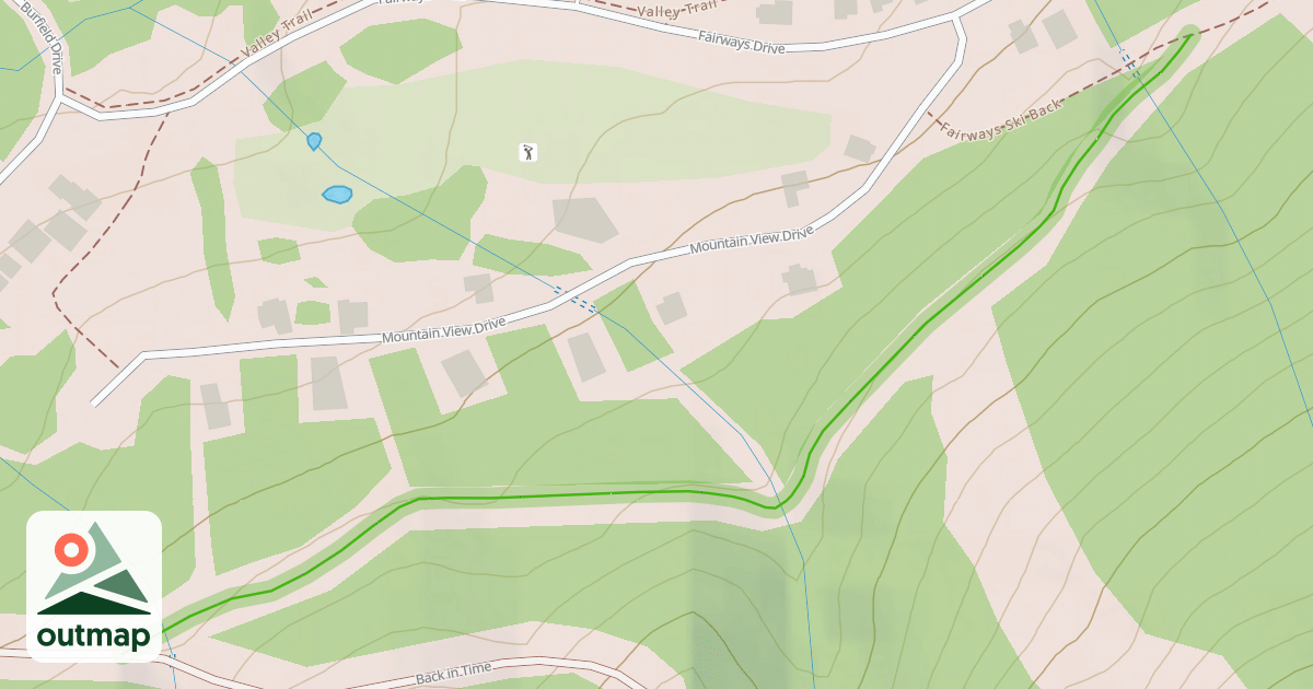 Map of Burfield Return
