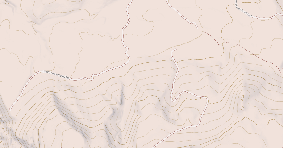 Map preview of USFS National Forest System Roads {F7BD31D9-9FEC-42A7-AAB0-06FEAD7F9C02}