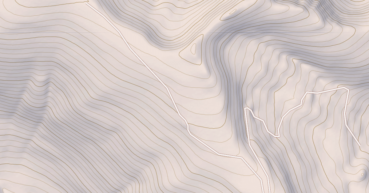 Map preview of Golden Cup Mine East Fork