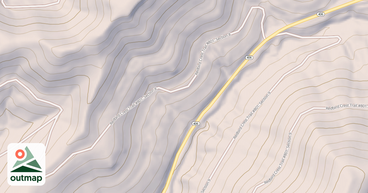 Map of Redbird Crest