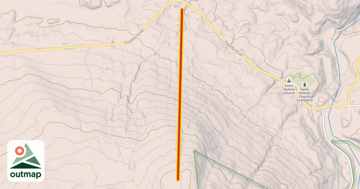 Map of Chairlift VIII