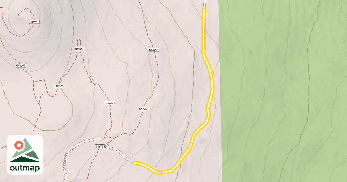 Map of Ernie's Stairway to Heaven