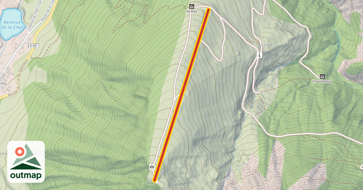 Map of Ormet