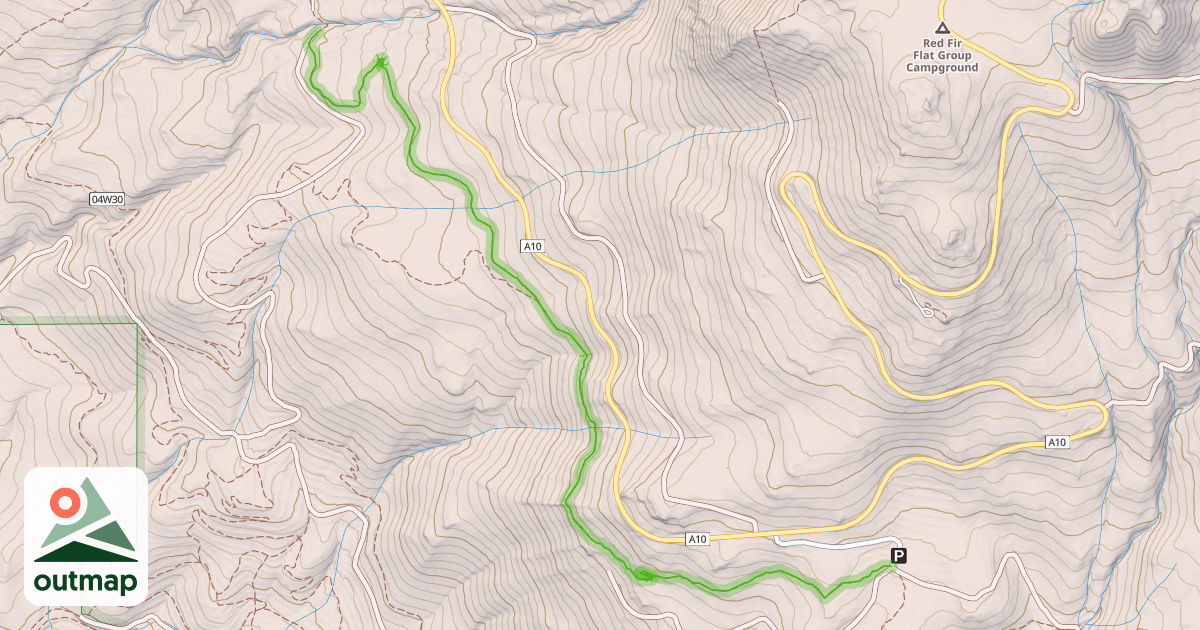 Map of Muir's Ascension