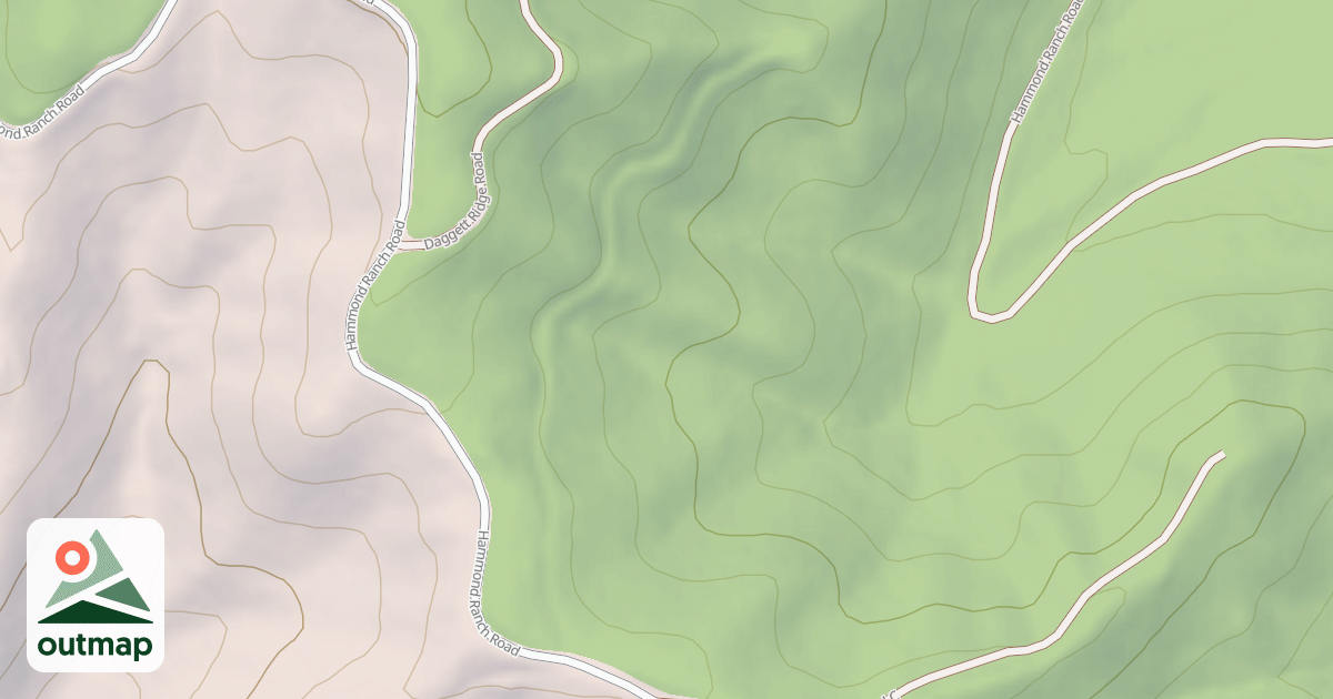 Map of HAMMOND RANCH D