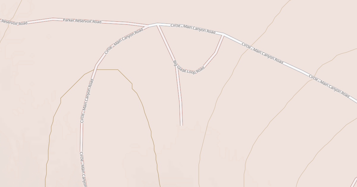 Map preview of BIG GLADE CAMPSITE