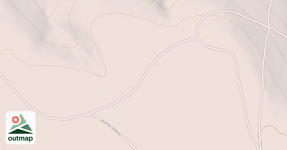 Map of BLM National GTLF Public Motorized Roads 1a24c84c-7721-48da-bd18-2f24a14deab1