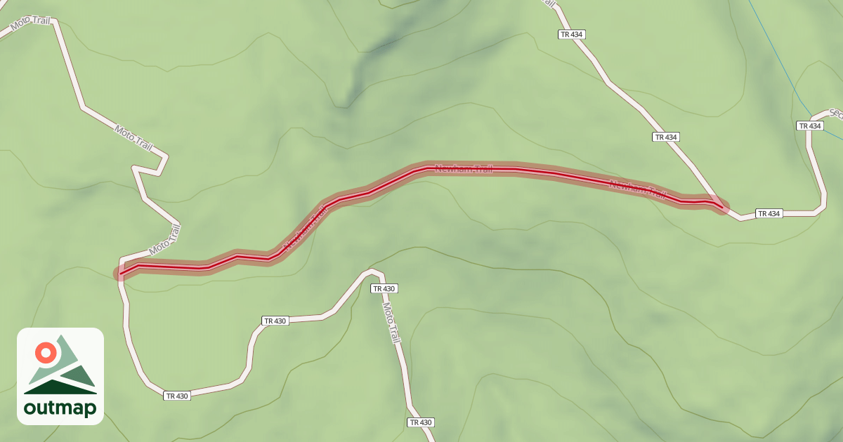 Map of Newham Trail