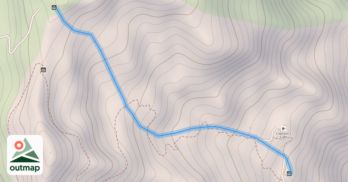 Map of Highway 89