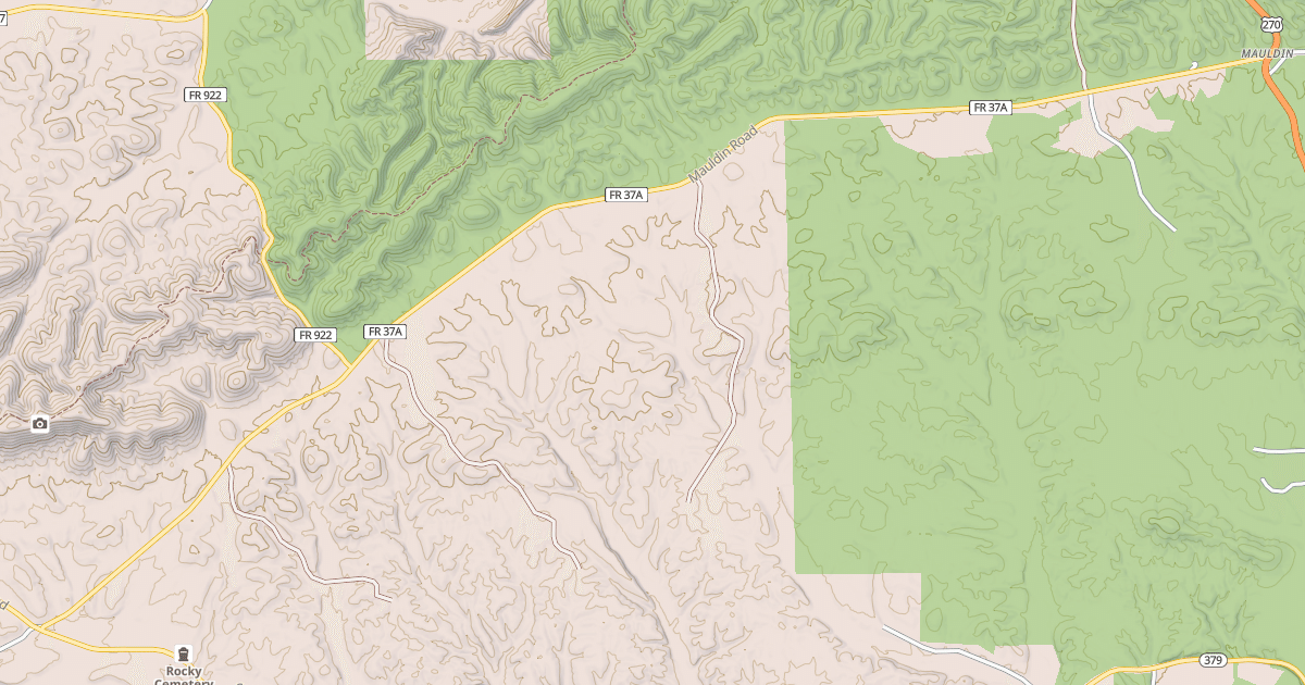 Map preview of MAULDIN