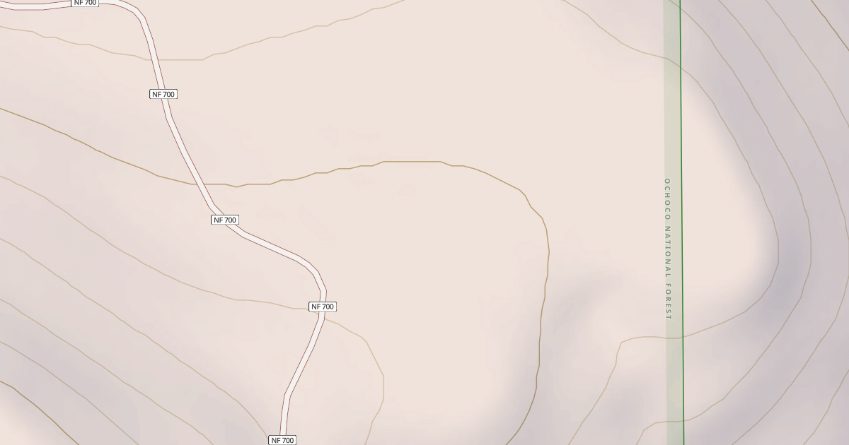 Map preview of USFS Motor Vehicle Use Map Roads {733BFC0C-65AB-441F-BD26-D80A32966F2E}