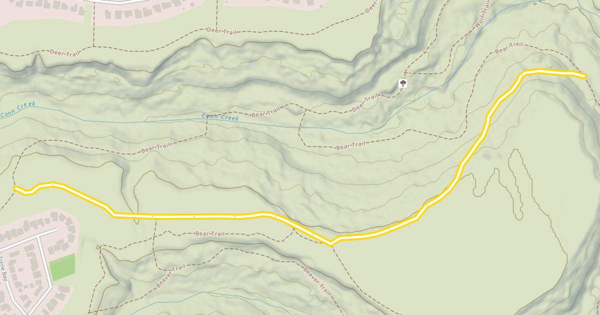Map preview of Arctic Winter Games Trail