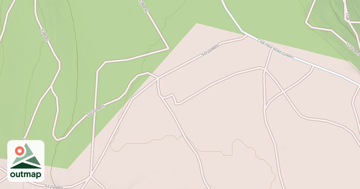 Map of Rock Run ATV Trails