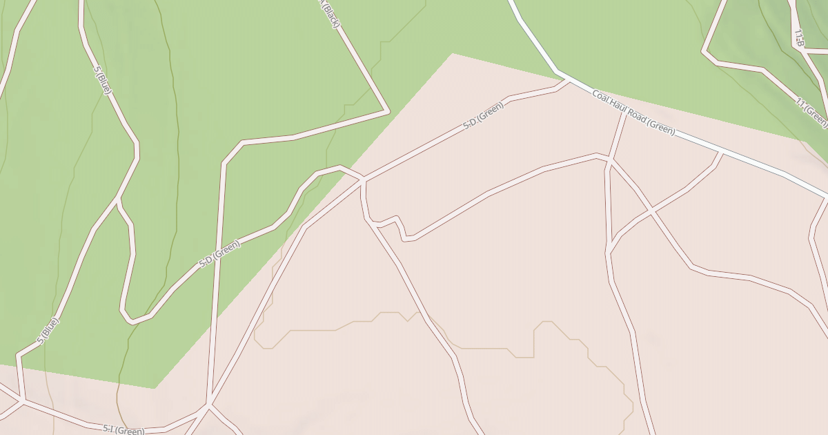 Map preview of Rock Run ATV Trails