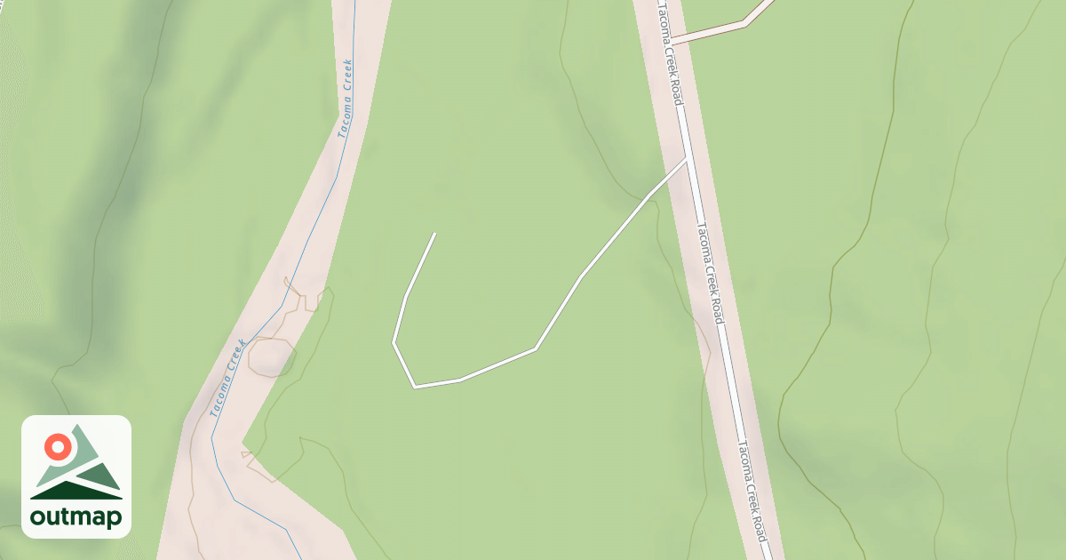 Map of TACOMA CREEK