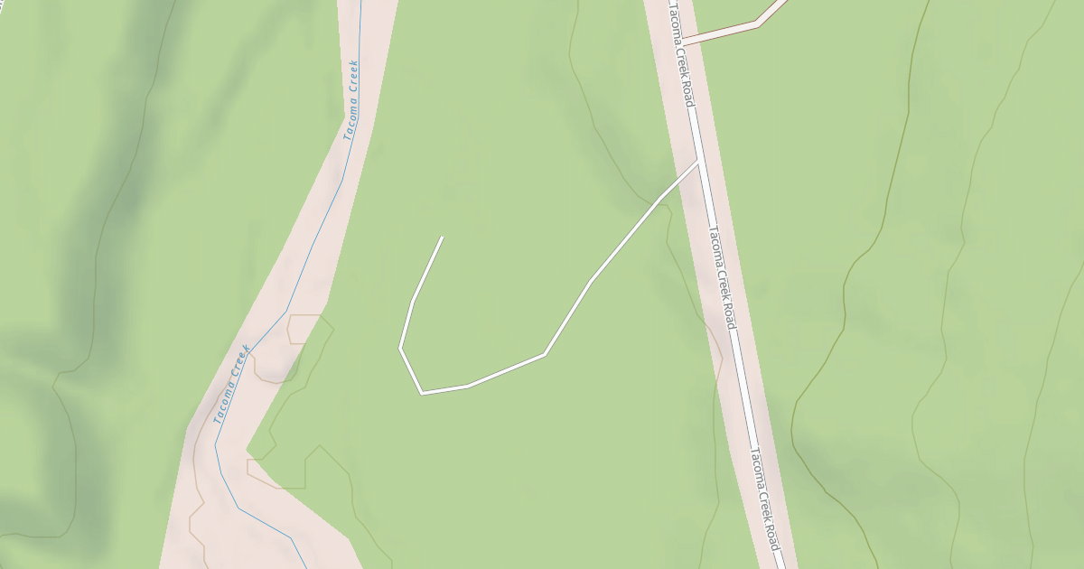 Map preview of TACOMA CREEK