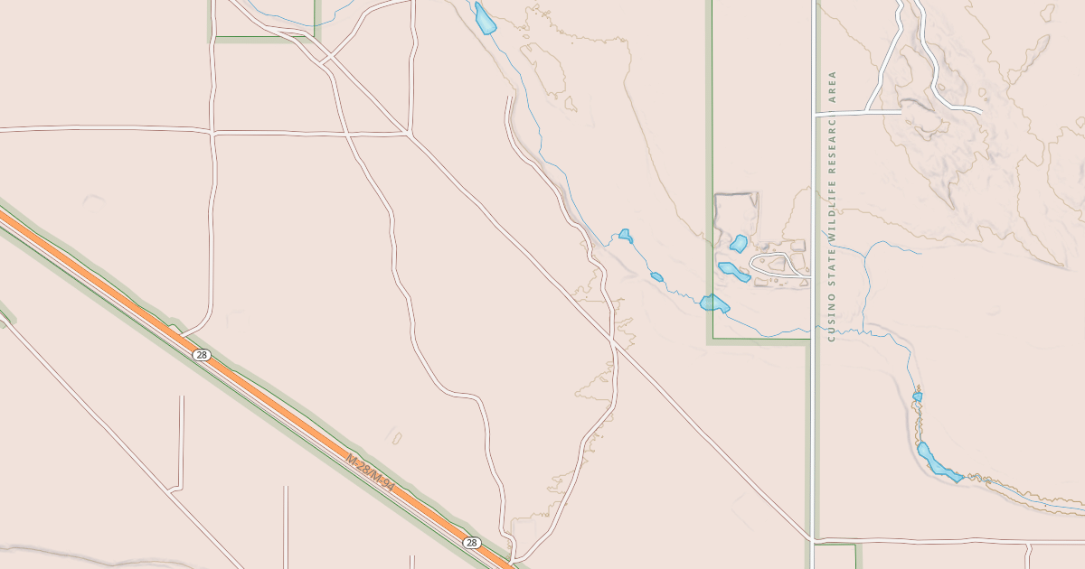 Map preview of POWER LINE RD.