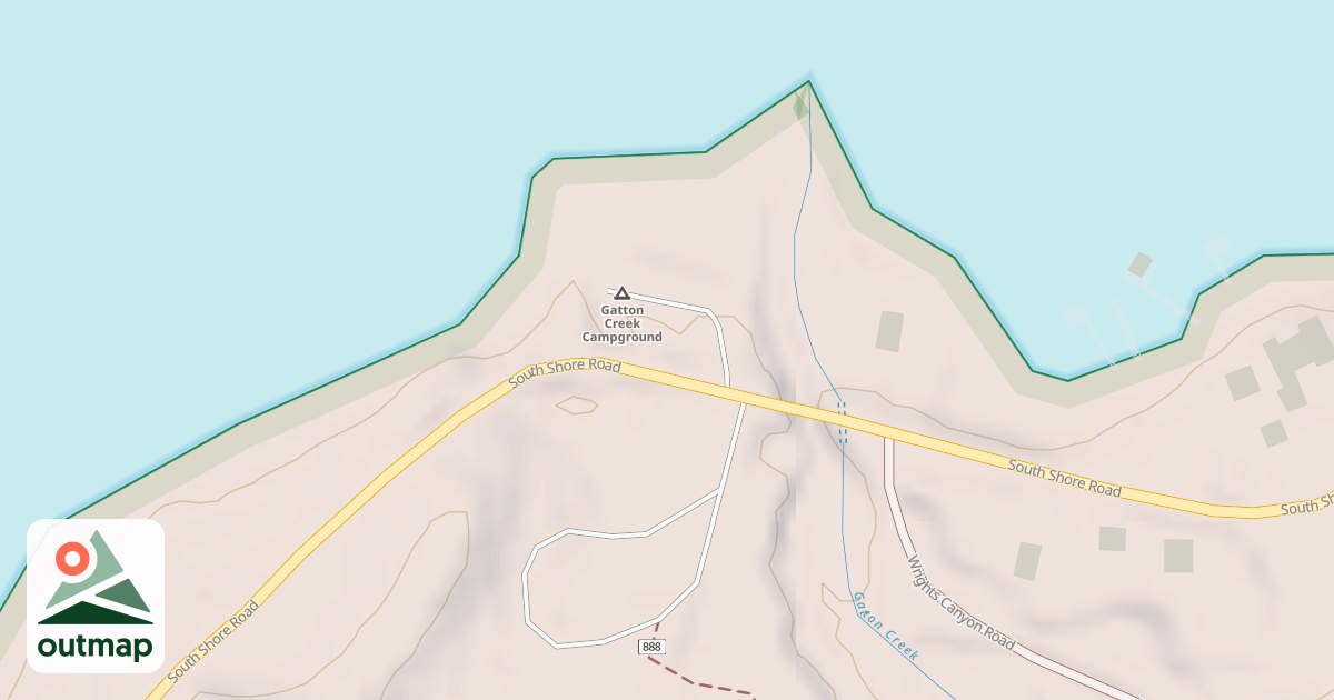 Map of GATTON CREEK CG