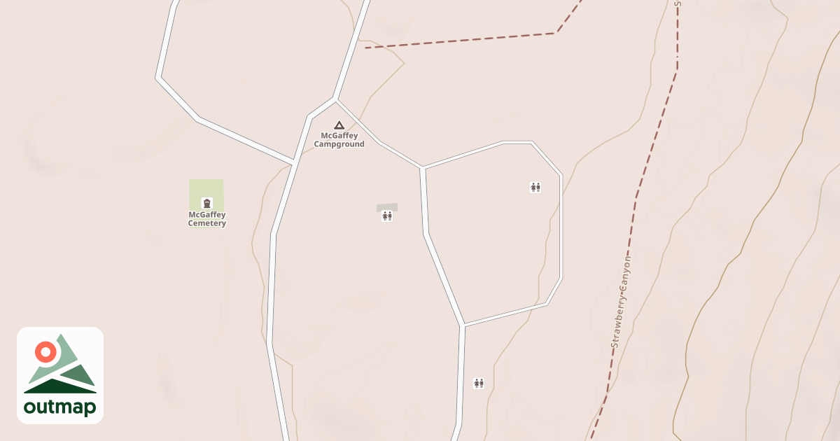 Map of MCGAFFEY CG SPUR 1