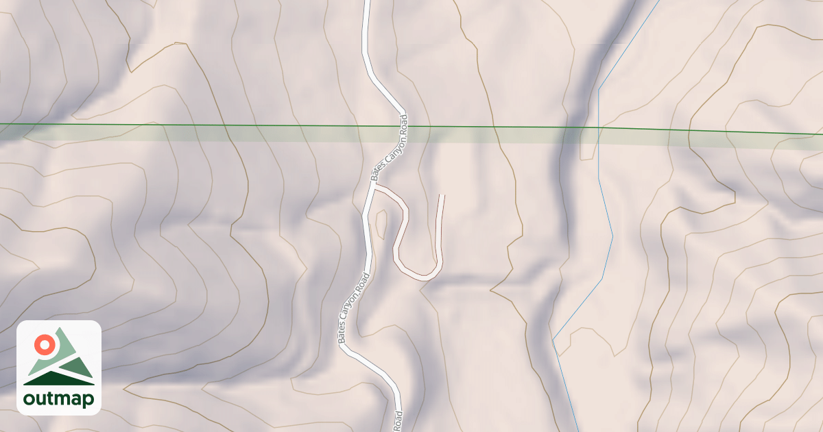 Map of WHITE OAKS STA.