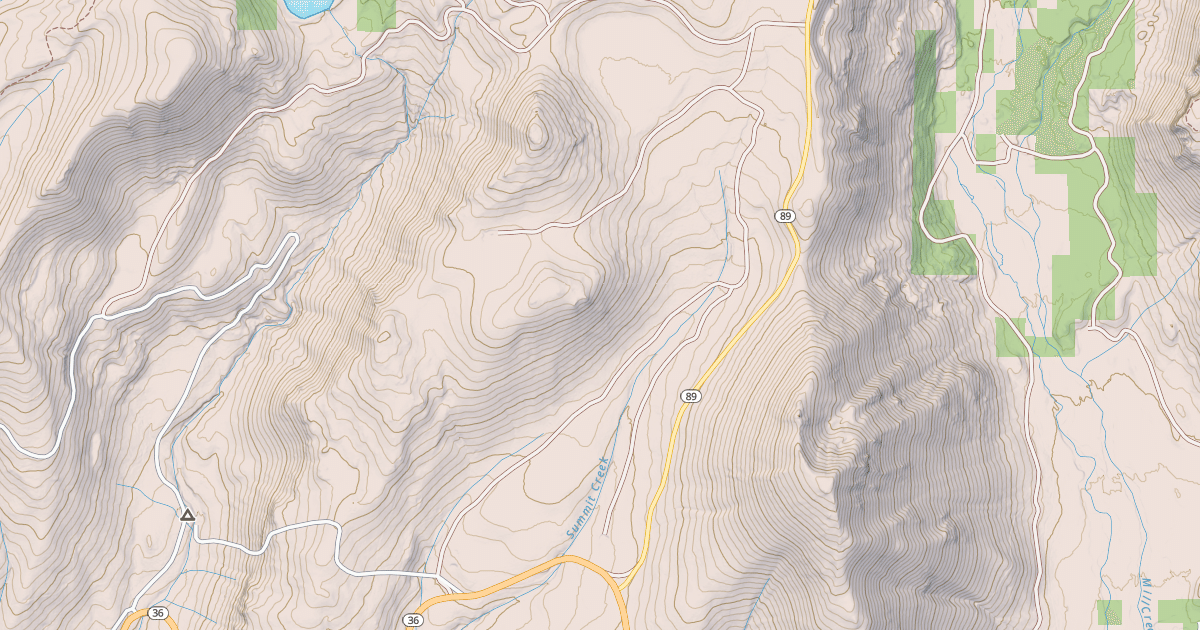 Map preview of MORGAN SUMMIT SPUR