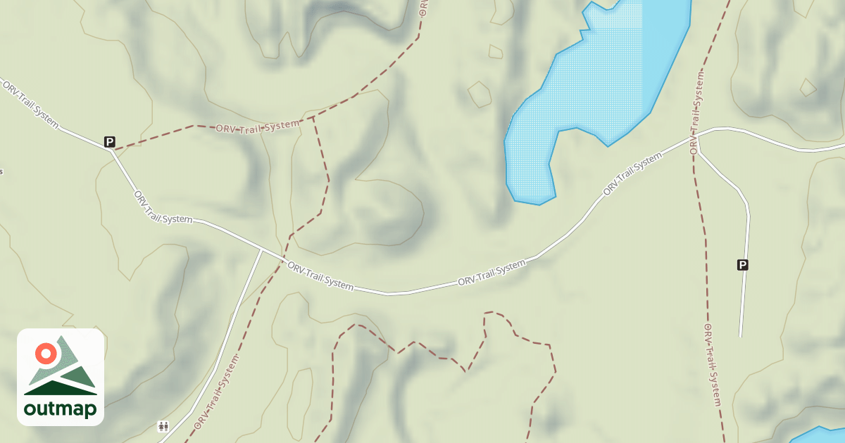Map of Orv Trail System