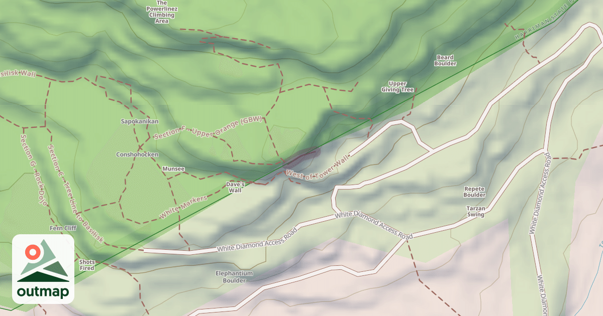 Map of The Enclosure