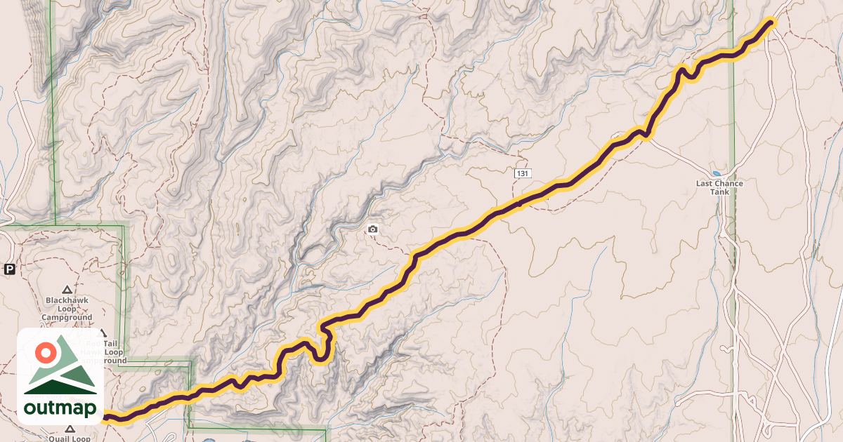Map of Lime Kiln Trail
