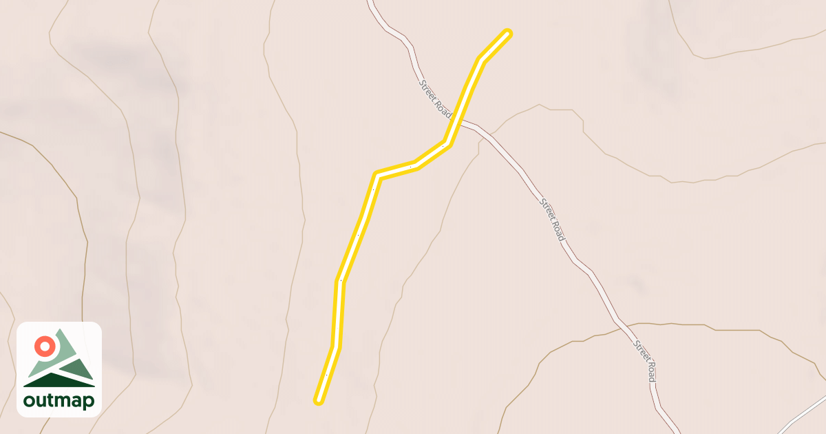 Map of Ski Team Cutoff