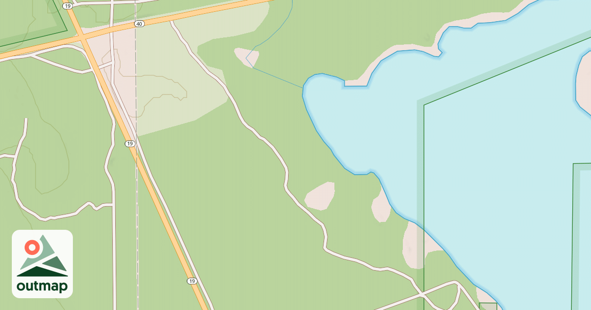 Map of USFS Motor Vehicle Use Map Roads {E662019C-AED9-49FF-AB75-A2266D37BD06}