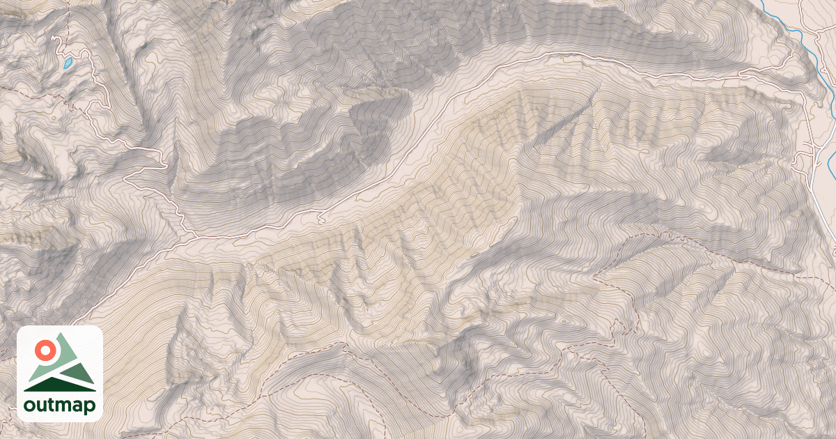 Map of BEAR CREEK JEEP TRAIL