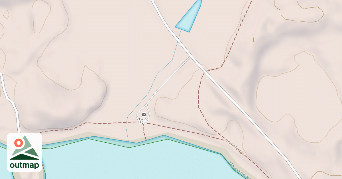 Map of MCKEEVER LAKE BOAT LAUNCH