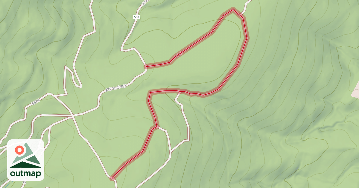 Map of 553E