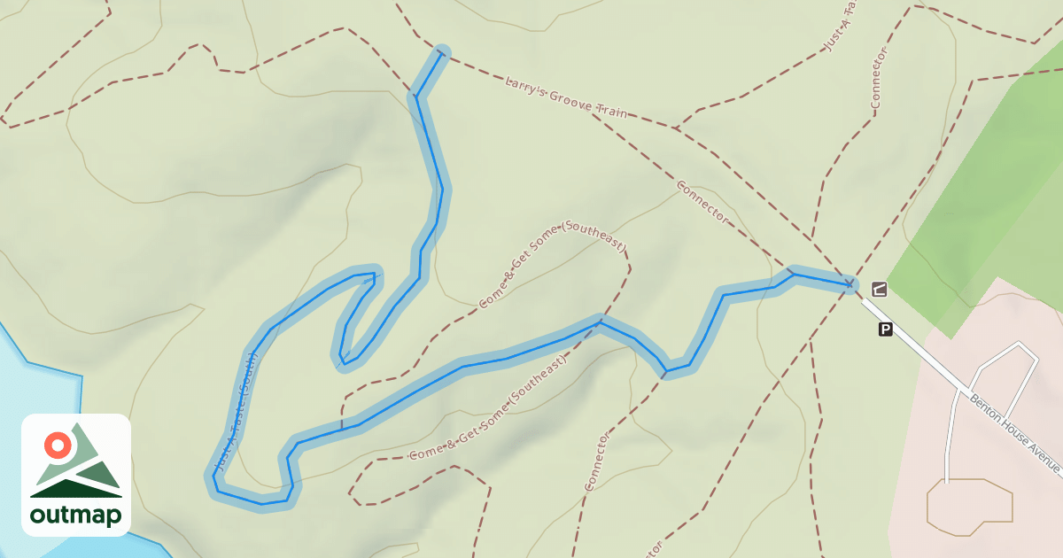 Map of Just A Taste (South)