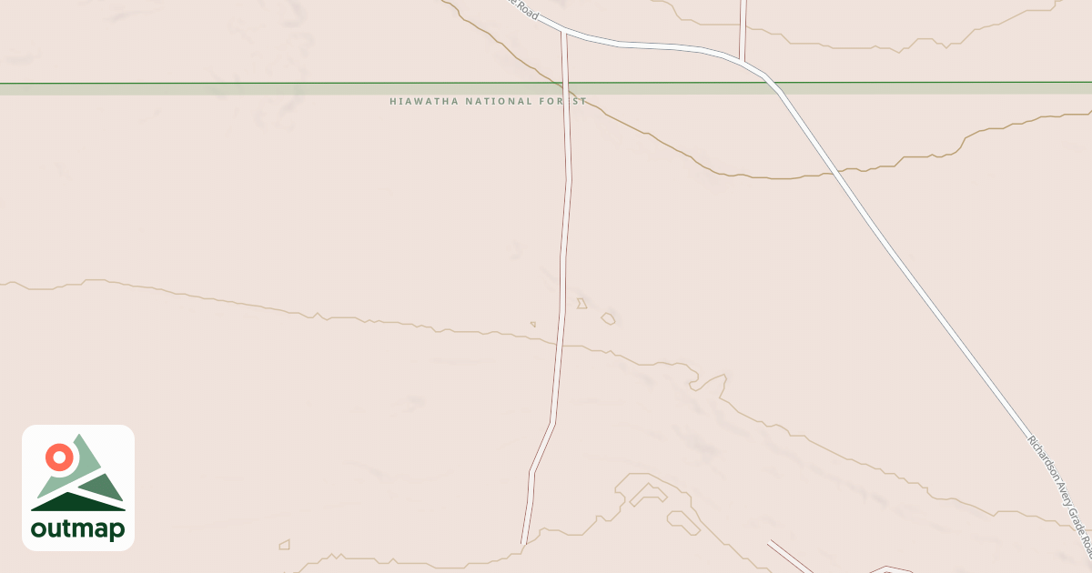 Map of CAD SOO SPUR M