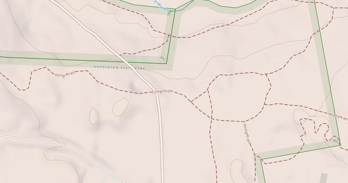 Map preview of Long Trail