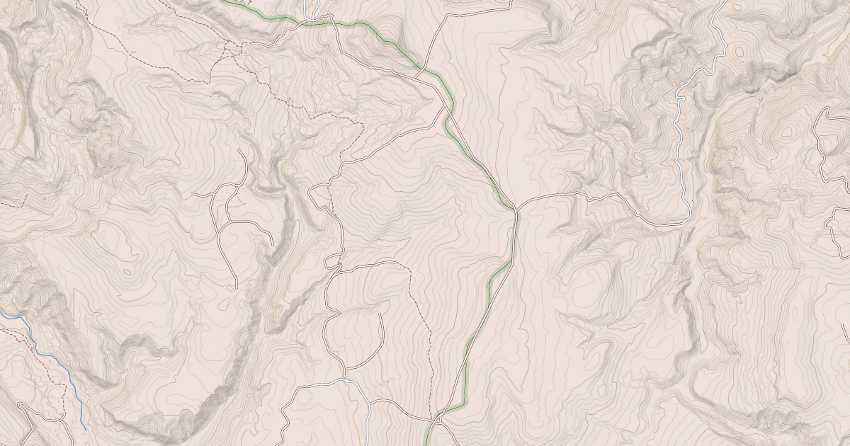 Map preview of FISH LAKE MOUNTAIN 4WD