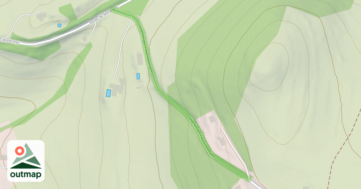 Map of Chemin des Trois Pommiers