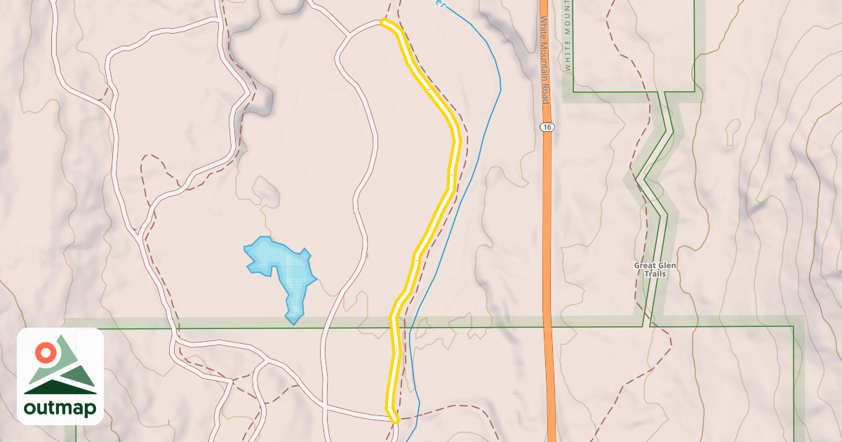 Map of Clementine Wash