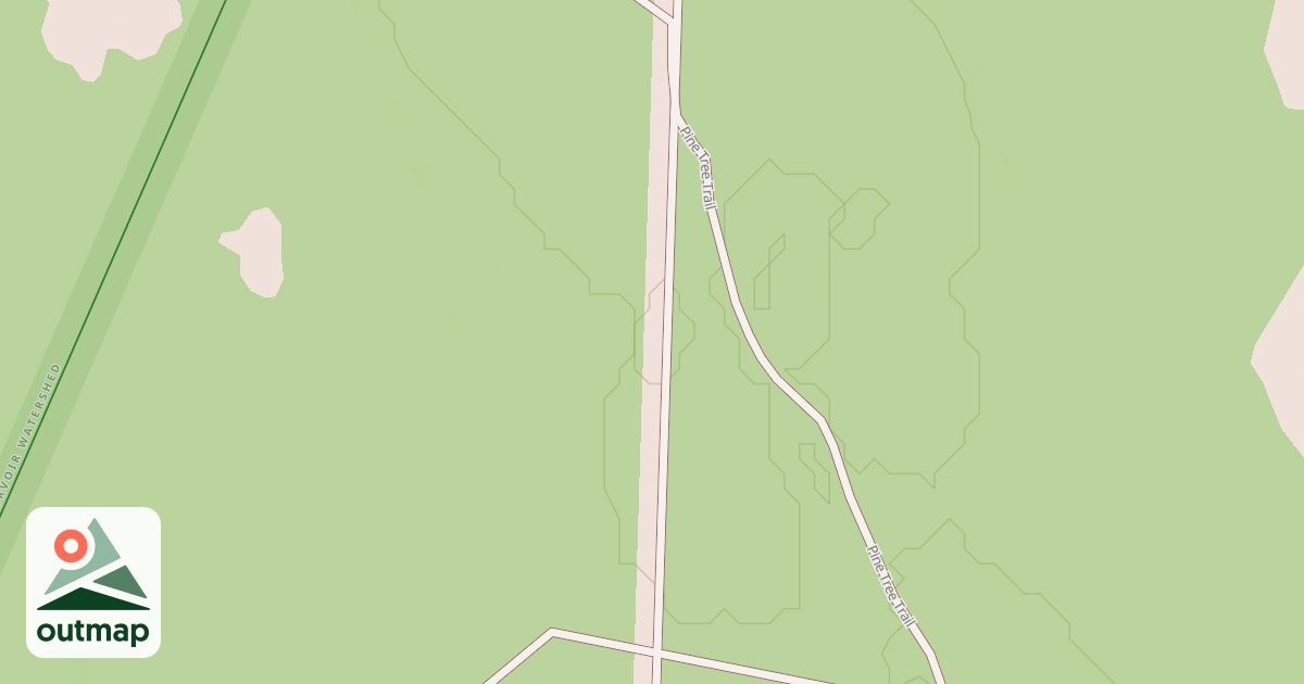 Map of Gasline Trail