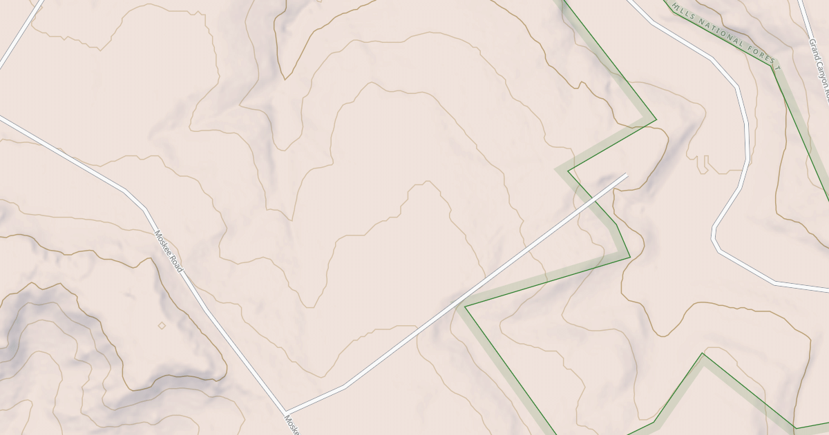 Map preview of MOSKEE BRANCH 2D