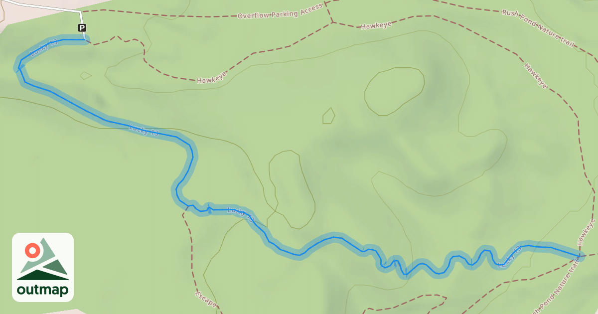Map of Lucky 13
