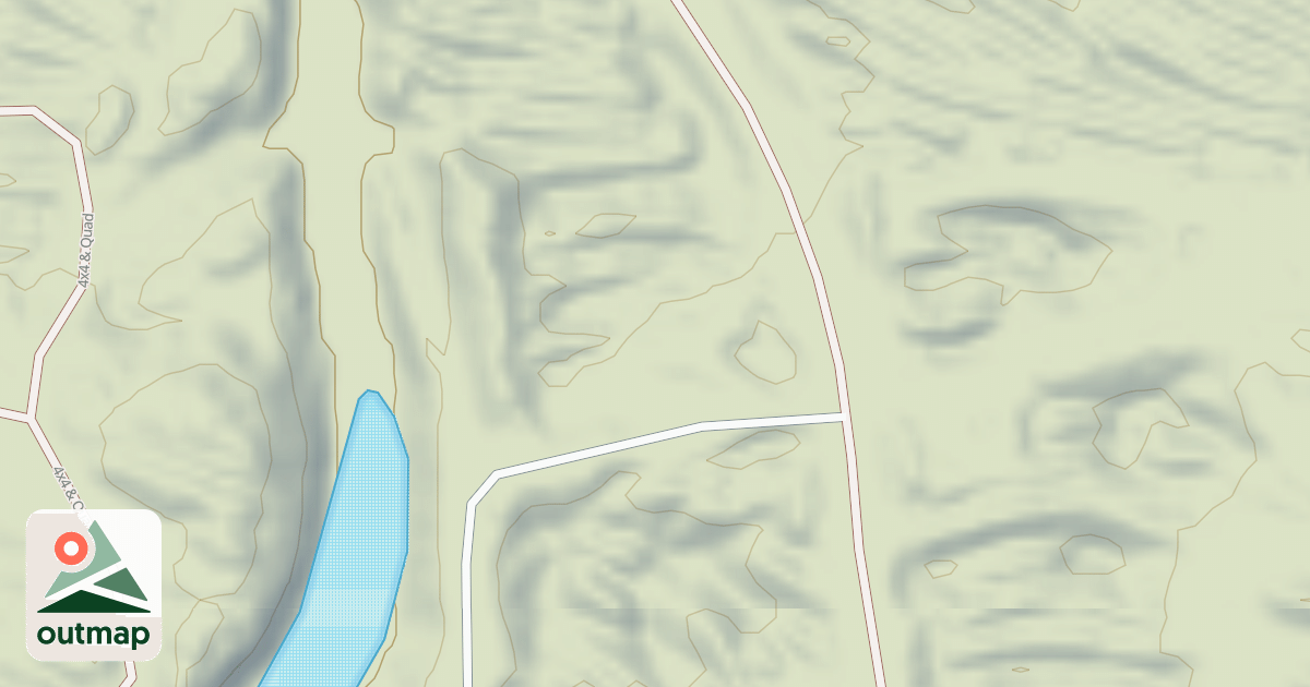 Map of Interlake State Recreation Area Trails
