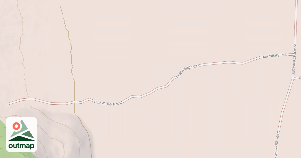 Map of LITTLE WHISKY 1