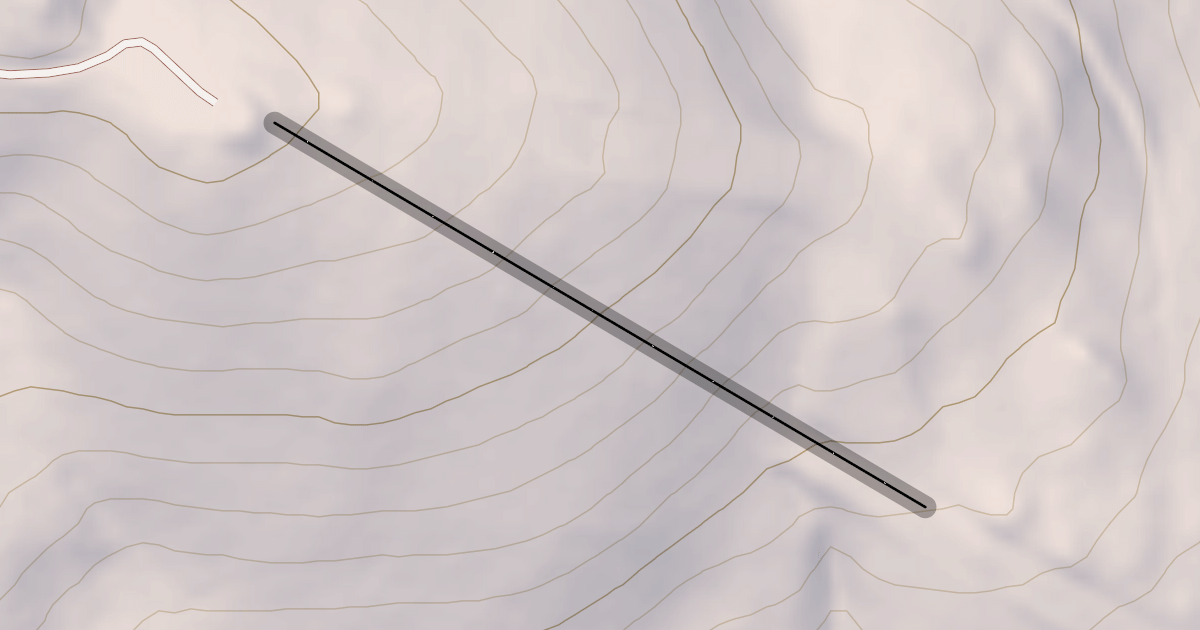 Map preview of Upper Hall's Alley